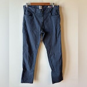 Faherty Dark Blue Straight Jeans